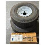 Stub axels and 2 wheels