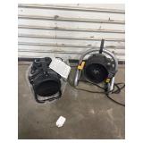 2 heater fans