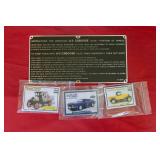 Caboose Instruction Plate + 3 Packs Car Cards