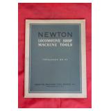 Newton Locomotive Shop Machine Tools Catalog 52
