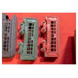 Cast Iron Trains - 5 pieces