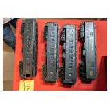 Lionel 2056 NKP Set Locomotive, Tender + Passenger