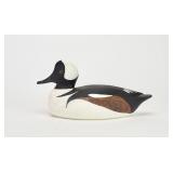 Hooded Merganser Wall Plaque - Ken Anger Style
