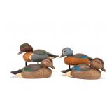 Quogue Wildfowler - Two Pairs of Teal Decoys