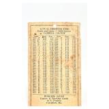 1956 Carrol County Duck and Goose Shooting Time...