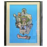 Vintage Abstract Collage