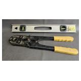 Level & Crimping Tool