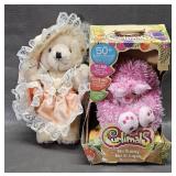 Curlimals Bunny & Stuffed Bear