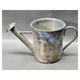 Small Vintage Galvanized Zinc Watering Can