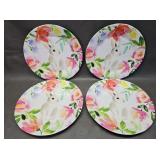 Nicole Miller Home Melamine Bunny Plates