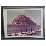 Framed Morro Rock Photo