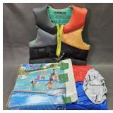 H2O Go Volleyball Set & Youth Life Vest