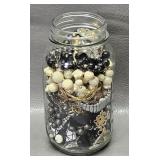 Jar of Costume Jewelry