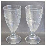 Orchard Water Goblets by Pottery Barn