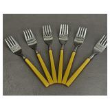 Anacapa Forge Flatware w/ Yellow Handles - Japan