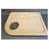 Wood Rectangular Over Sink Cutting Board