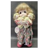 Precious Moments Susan w/ Twins