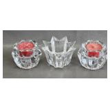 Crystal Votive Holders