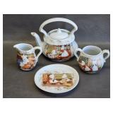 Porcelain Children's Tea Set - incomplete