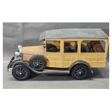 Jim Beam Ford Model A Woodie Decanter - 1983