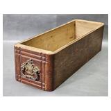 Vintage Wooden Sewing Machine Drawer