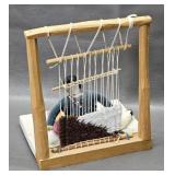 Vintage Native American Navajo Rug Weaver Doll