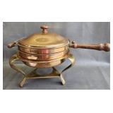 Vintage Copper Chafing Dish
