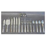 Vintage Banner Metaltone Plastic Play Set - as is