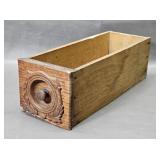 Vintage Wooden Sewing Machine Drawer