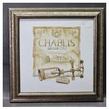 Framed Wine Wall Art