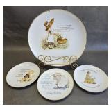 Holly Hobbie Collector Plates