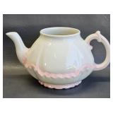Pink & White Tea Pot