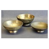 Small Etched Brass Bowls