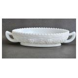 Imperial Milk Glass Oval Dish