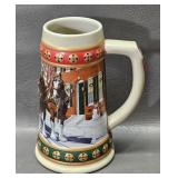 1993 Budweiser Hometown Holiday Beer Stein