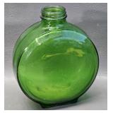 Vintage Emerald Green Glass Bottle - Sunsweet