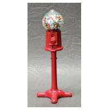 Miniature Metal & Glass Gumball Machine