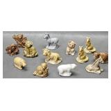 Wade Whimsies Red Rose Tea Mini Animal Figurines