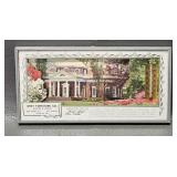 Vintage Monticella Thomas Jefferson Thermometer