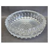Large Vintage Glass Ashtray