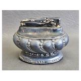 Vintage Ronson Crown Silver Plated Table Lighter