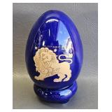 Leo Decorative Zodiac Egg