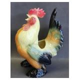 Vintage Ceramic Rooster Planter