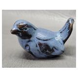Miniature Ceramic Blue Bird