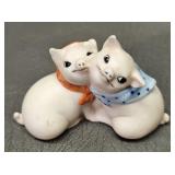 Vintage George Good Miniature Bisque Pigs