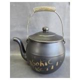 Vintage McCoy 'Kookie Kettle' Cookie Jar