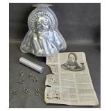 1973 Wilton Raggedy Ann Doll 3D Cake Pan Mold