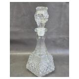 Anchor Hocking Wexford clear crystal decanter