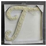 Ashland Pearl Alphabet Letter T Wall Art