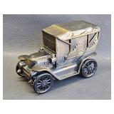 1910 Stanley Steamer Metal Coin Bank